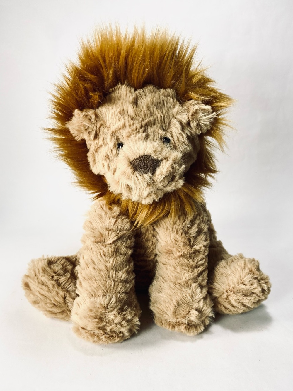 Jellycat Fuddlewuddle Tan Lion Plush Stuffed Animal Toy